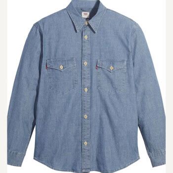 Levi S A Chambray Light Blue Xs