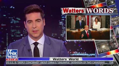 Trump Quotes Inane Media Crit From Fox Host Jesse Watters