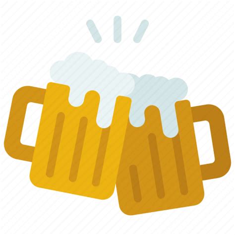 Beer Cheers Celebration Drink Alcohol Icon Download On Iconfinder