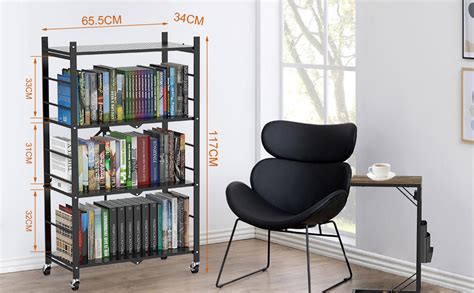 Amazon Himix Storage Shelves With Hooks Foldable Shelves For