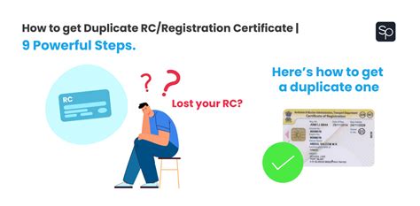 How To Get Duplicate Rc Registration Certificate 9 Powerful Steps