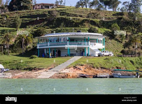 Former disco for Pablo Escobar in Colombia, now a home Stock Photo - Alamy