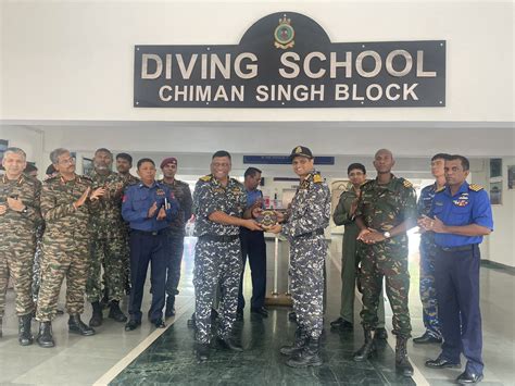 DIVING SCHOOL on Twitter: "Officers of NHCC visited Diving School ...