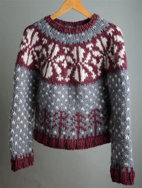 Christmas Jumper Knitting pattern by Mrs Moon