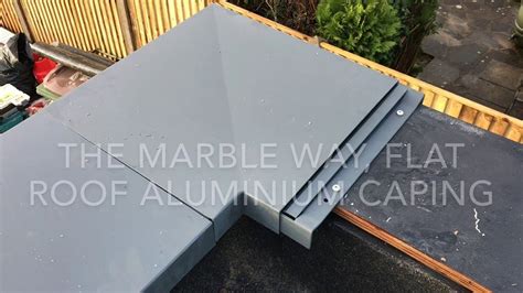 The Marble Way Flat Roof Aluminium Capping Installation Artofit