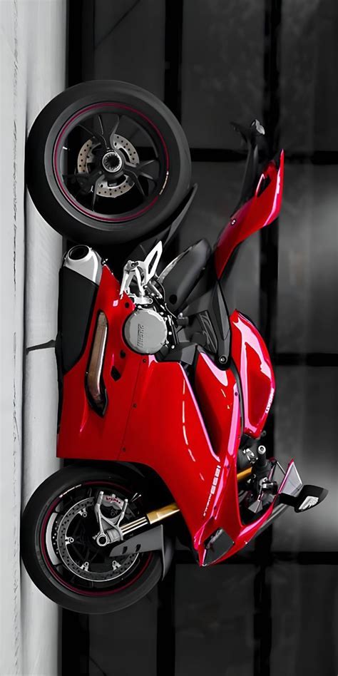 Red Colour Bike Hd Wallpaper Iphone Super Bikes Motorcross Bike