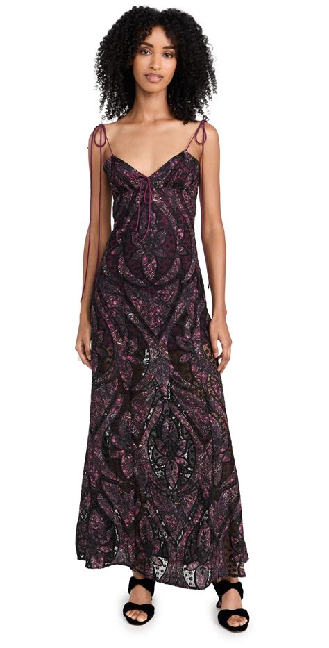 Buy For Love Lemons Valerie Maxi Dress Purple At 40 Off Editorialist