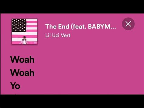 Lil Uzi Vert The End Lyrics Feat BABYMETAL YouTube