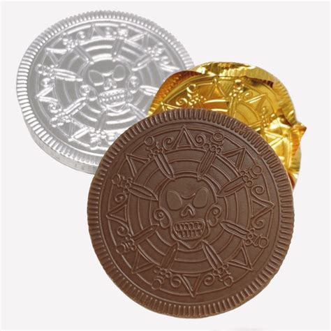 Pirate Chocolate Doubloons - Foiled Again! Chocolate Coins