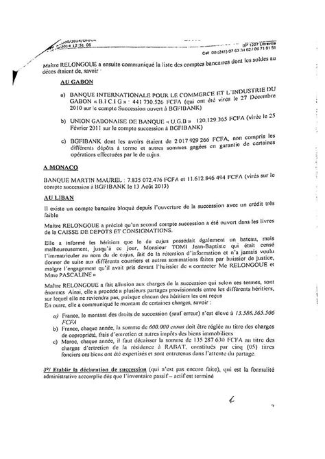 La vraie fortune des Bongo une bombe à retardement pour le Gabon