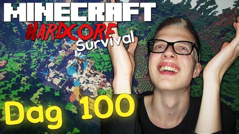 HET EINDE IS HIER Minecraft Hardcore Survival Dag 100 Einde