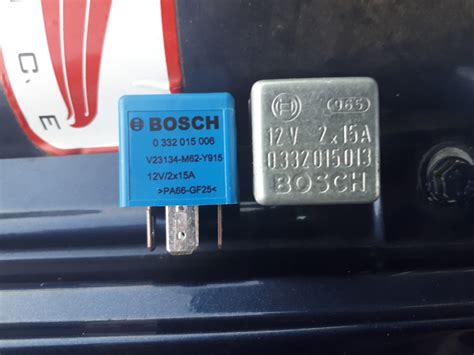0332015008 МИНИ-РЕЛЕ 24В 2*10А BOSCH | Запчасти на DRIVE2