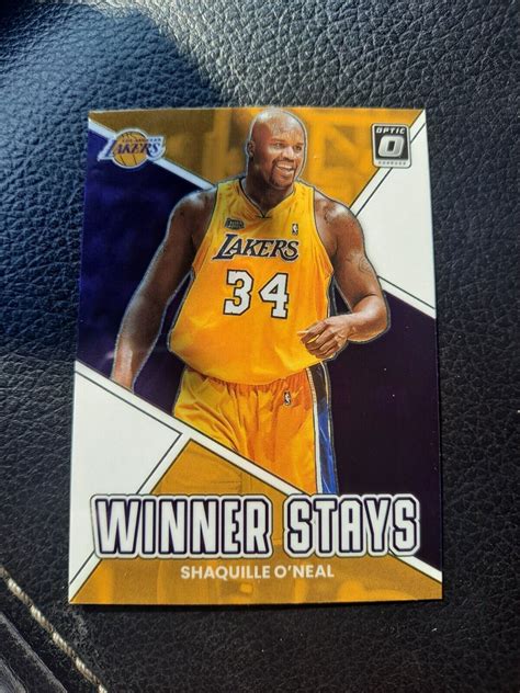 2022 2023 Panini Donruss Optic Winner Stays Shaquille O Neal 11 EBay