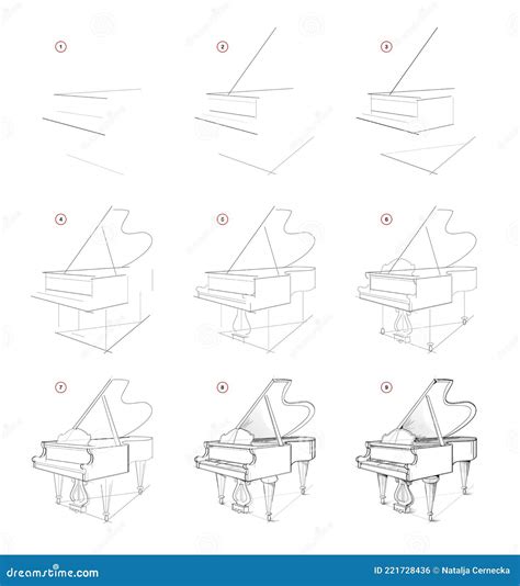 How To Draw A Grand Piano