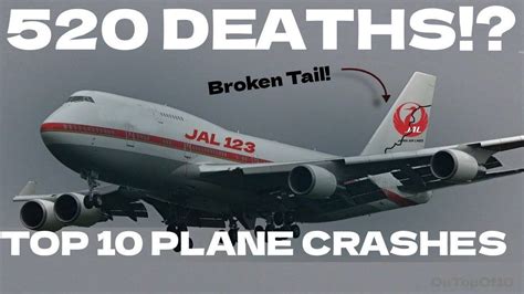 Top 10 Deadliest Airplane Crashes Youtube