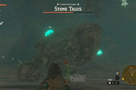 Stone Talus Heart Uses Boss Strategy In Zelda Tears Of The Kingdom