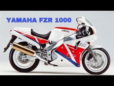 Yamaha Fzr 1000 Exup Ficha Tecnica ScooterLife Motor Tendencia Y