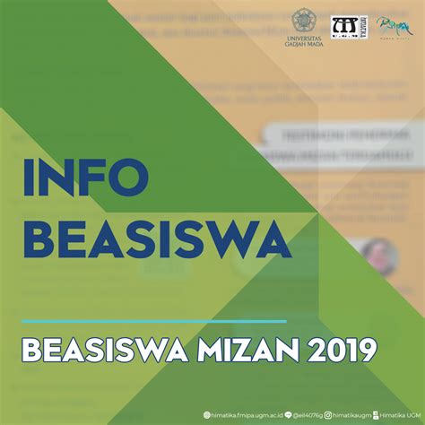 Info Beasiswa Mizan Himatika Ugm