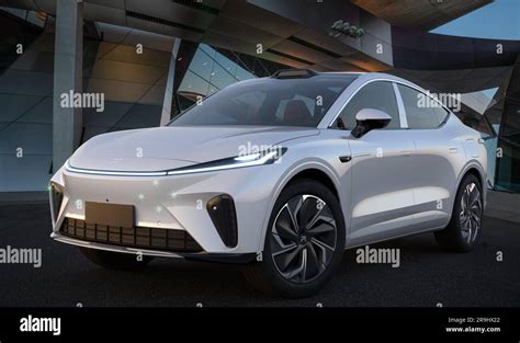 The Rising Auto R7 Electric SUV From China Stock Photo Alamy