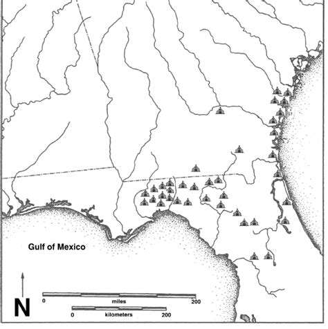 Spanish Missions In Florida Map - Ellene Melisande