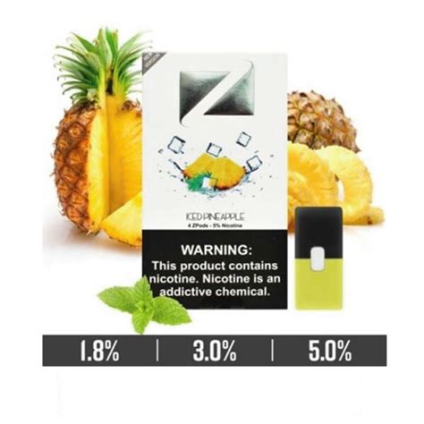 ZIIP POD ICED PINEAPPLE FOR JUUL UAE S No 1 Vape Shop