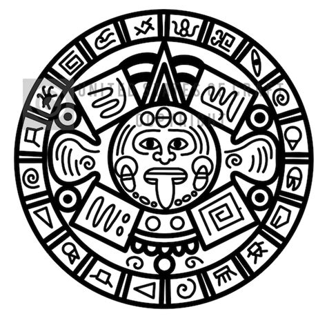 Mayan Calendar Clip Art