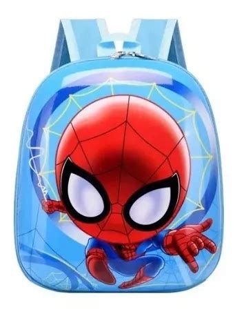 Mochila D Spiderman Lonchera Chica Ni O Kinder Hombre Ara A Meses