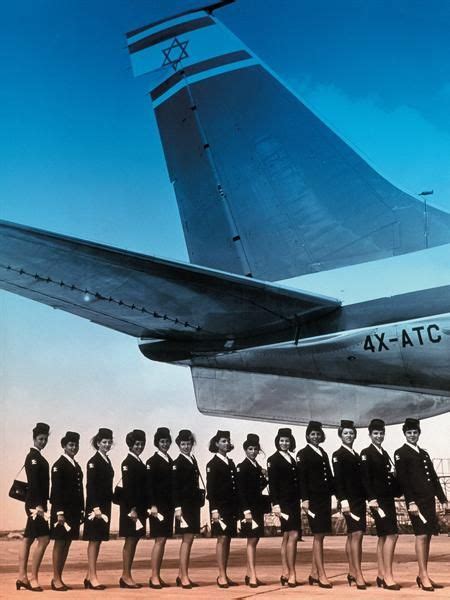 First Team of the El Al flight attendants | Flight attendant, Vintage ...