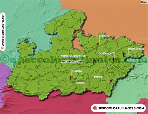 explore   tiger reserves  madhya pradesh  beautiful maps