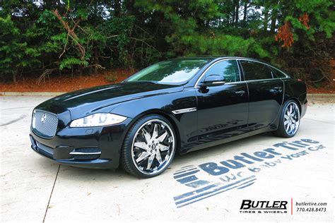 Jaguar XJL with 22in Forgiato Attivo Wheels exclusively from Butler ...