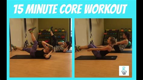 15 Minute Core Workout Youtube