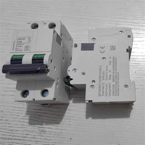 DC circuit breaker C60H-DC 1P 2P 4P DC circuit breaker 1A-63A | Shopee ...