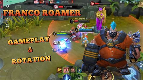 CARA MAIN FRANCO TERBARU TUTORIAL FRANCO ROAMER ROTASI GAMEPLAY