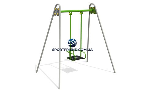 Качель одинарная металлическая - Спортивные и детские площадки SPORT FRIEND