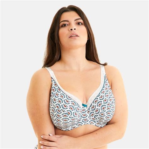 Soutien Gorge Grand Maintien C D Et E Orange Aloha Pommpoire