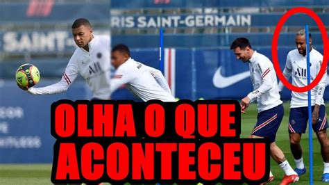 Olha O Que Aconteceu Entre Neymar E Mbapp Ap S A Treta Youtube