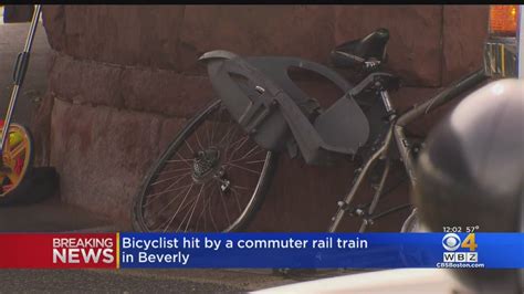 Bicyclist Hit By Mbta Commuter Rail Train In Beverly Youtube