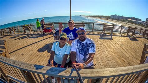 Springmaid Pier Myrtle Beach K Hdr Video Walking Pier Youtube