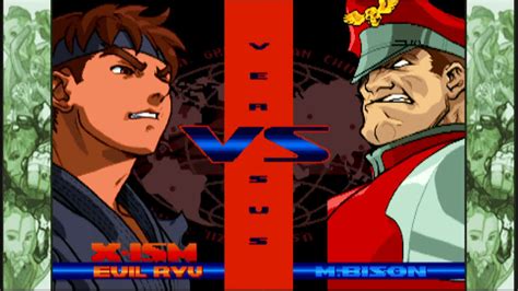 Street Fighter Alpha 3 MAX PSP Arcade As Evil Ryu YouTube