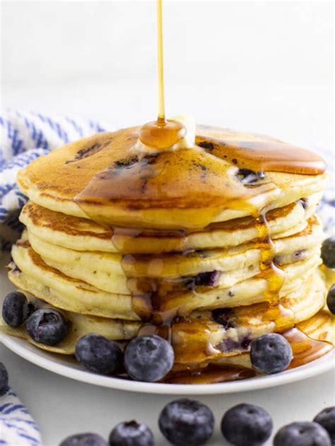 Ultimate Buttermilk Blueberry Pancakes Recipe The Gracious Wife