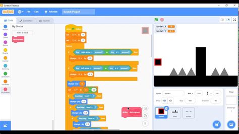 How To Make A Platformer On Scratch Physics Wall Jump Slope