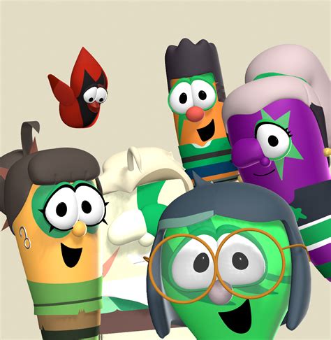 Emerald Entrails Selfie Veggietales Edition By Asherbuddy On Deviantart