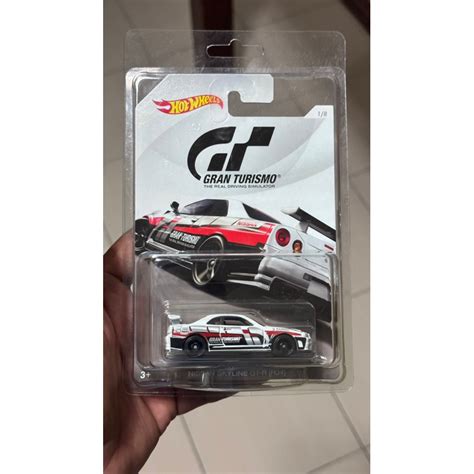 Hot Wheels Gran Turismo Nissan Skyline R Gtr Shopee Malaysia