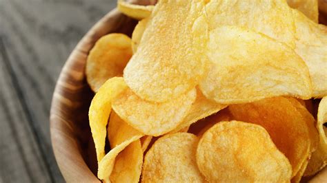 Download Salty Crispy Potato Chips Wallpaper