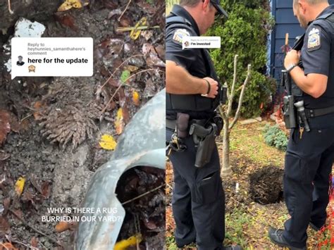 A Woman Discovered A Mysterious Rug Buried In Her Backyard — And The