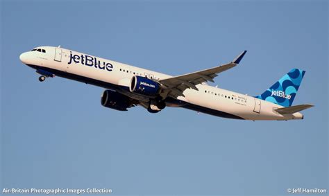 Airbus A321 271NX N2105J 10101 JetBlue Airways B6 JBU ABPic