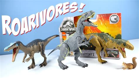 Jurassic World Fallen Kingdom Allosaurus Baryonyx And More Roarivores