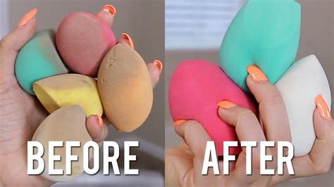 How To Clean Makeup Sponges