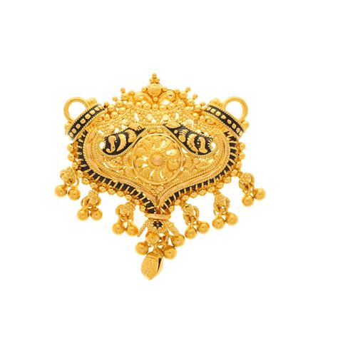 Buy quality The 22k filigree design gold mangalsutra pendant in Pune