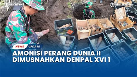 Puluhan Mortir Hingga Granat Nanas Peninggalan Perang Dunia Ii